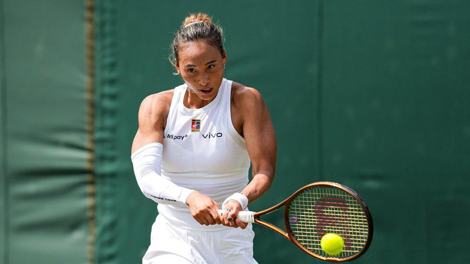 的郑钦文, 同鲍里妮交